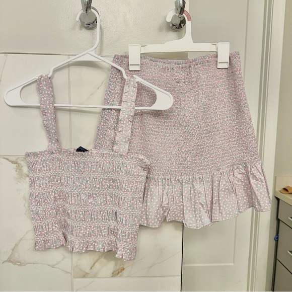 French connection organic cotton poplin mini skirt - Picture 5 of 6